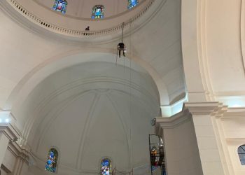 Refacciones en la Basílica de Caacupé para recibir a los peregrinos