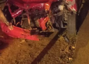 Una joven falleció luego de un choque en Fernando de la Mora
