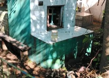 Encuentran feto humano durante limpieza de cementerio en Nanawa