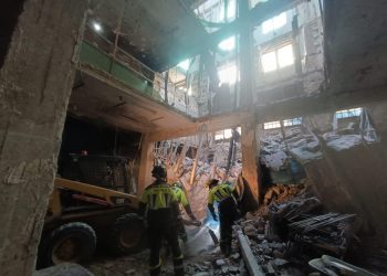Encuentran sin vida a los cuatro desaparecidos del derrumbe en Madrid