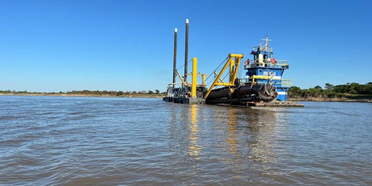 Dragado del río Paraguay tendrá una inversión de unos Gs. 475.000 millones