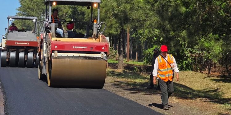 Colocarán nueva carpeta asfáltica en tramo Arroyos y Esteros-Tobatí
