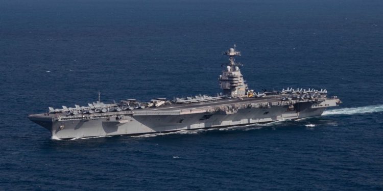 EE.UU. despliega en el Caribe su mayor portaaviones
