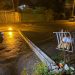 Columna tumbada por «robacables» deja sin luz a un barrio de San Lorenzo