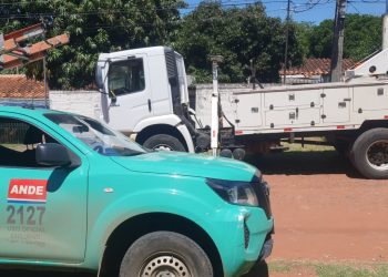 Trabajador tercerizado de la ANDE muere electrocutado en San Antonio