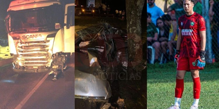 Automovilista fallece en accidente esta madrugada en María Auxiliadora, Itapúa