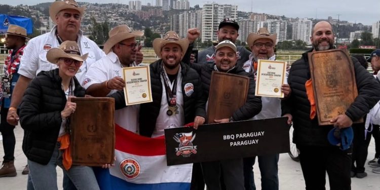 Cultura Paraguay sube al podio en el Torneo Intercontinental del Asado 2025 en Chile