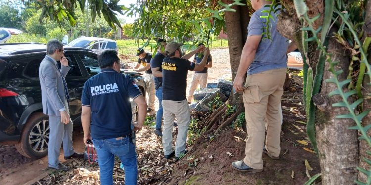 La Paloma: cae carga de marihuana en auto registrado a nombre de narcotraficante del caso “Águila Negra”