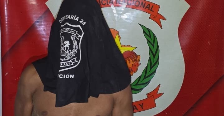 Aprehenden en flagrancia a ladrón con frondosos antecedentes en el barrio Republicano