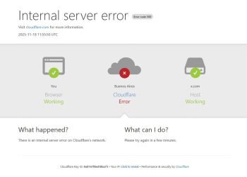 Falla en Cloudflare, servicio de internet que afectó a X y otros sitios con su caída mundial