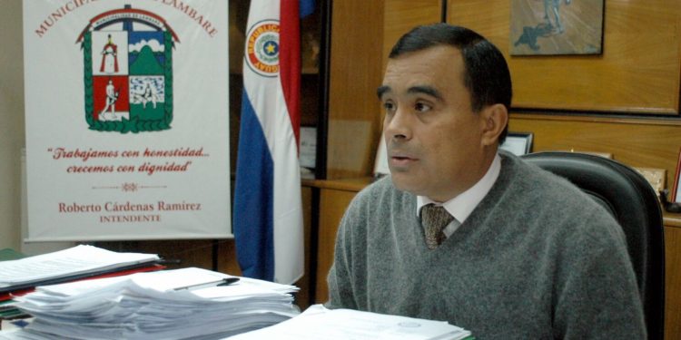 Detienen al ex intendente de Lambaré para cumplir con su condena de 8 años