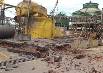 Explosión en fábrica de Capiatá deja tres heridos