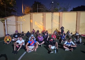 Dos policías heridos y más de 40 demorados tras incidentes en La Nueva Olla