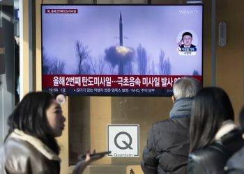 Corea del Norte lanzó un misil balístico en el Mar de Japón