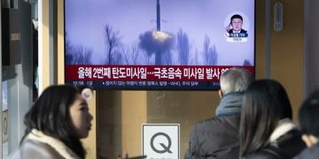 Corea del Norte lanzó un misil balístico en el Mar de Japón