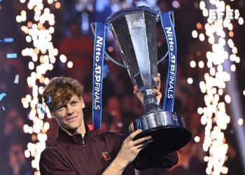 Jannik Sinner campeón de la Copa de Maestros