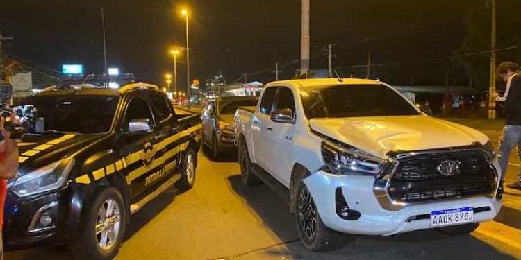 Hombre fallece tras ser atropellado por una camioneta en Mariano Roque Alonso