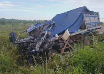 Accidente de bus en Santaní causa varios lesionados