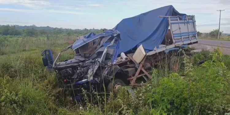 Accidente de bus en Santaní causa varios lesionados