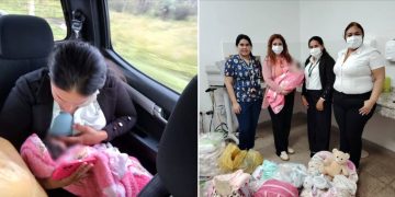 Beba abandonada en Caaguazú ya está con una familia acogedora