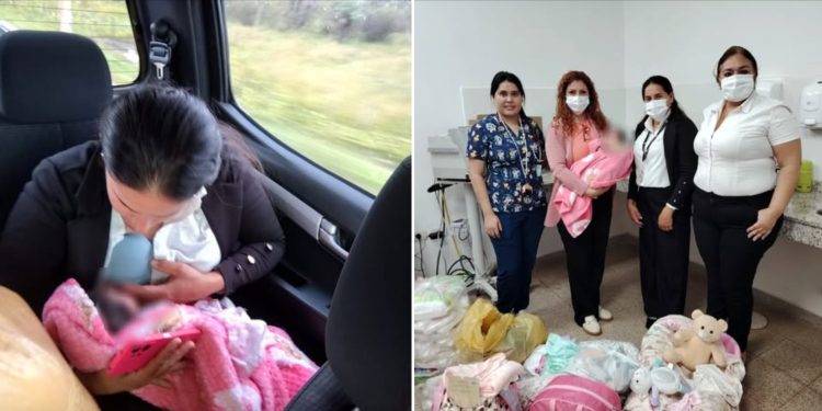 Beba abandonada en Caaguazú ya está con una familia acogedora