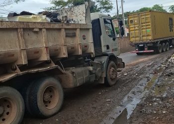 Aseo Urbano protesta contra crítico estado de camiones recolectores y falta de combustible