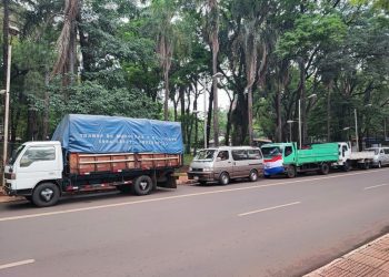 Camiones de mediano porte quedan fuera del servicio del transporte fronterizo
