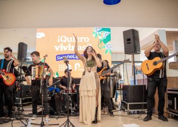 Ofrecieron concierto en cierre de la campaña «Quiero vivir sin violencia»