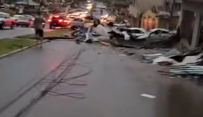 Tornado deja cinco muertos y un centenar de heridos en el sur de Brasil