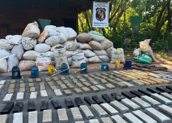 Antinarcóticos de la Policía decomisan más de 1.900 kg de marihuana en Caazapá