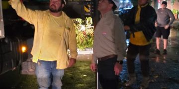 ANDE pretende restablecer hoy todo el suministro eléctrico tras temporal del domingo