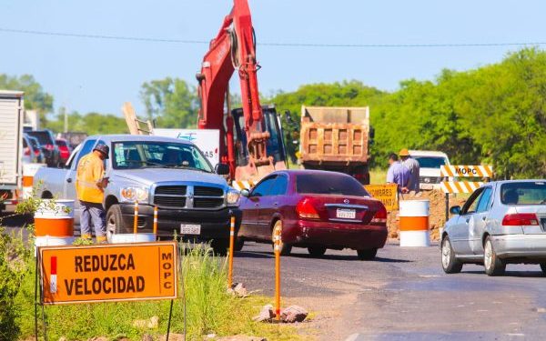 El domingo aplicarán desvíos en el tramo Remanso–Falcón