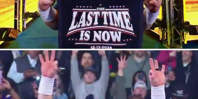 John Cena se retiró de los cuadriláteros de WWE