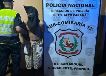 Detienen a sujeto denunciado de golpear a su madre y por hurto agravado
