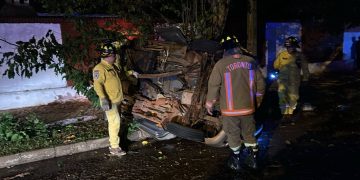 Sacerdote perdió la vida luego tras chocar su auto contra un árbol