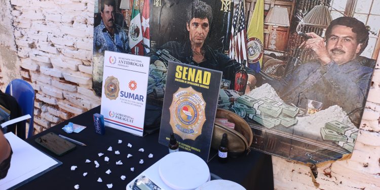 SENAD realizó operativos y capturó a tres «soldados» del clan Rotela