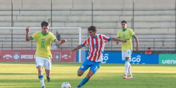 Paraguay cayó nuevamente contra Brasil en amistoso de selecciones sub 16