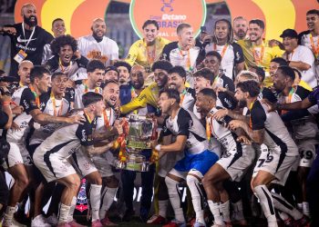Ángel Romero campeón de la Copa de Brasil con el Corinthians
