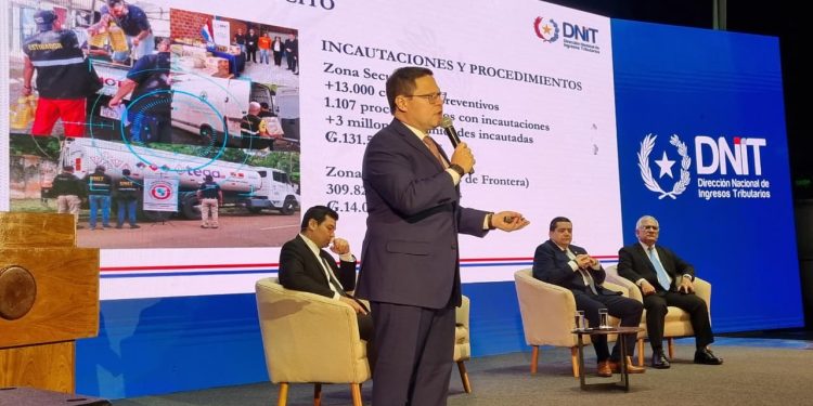 DNIT registró un aumento acumulado del 9,2 % en la recaudación