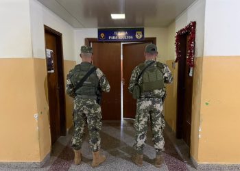 Gianina García Troche fue trasladada de urgencia hasta el Hospital Militar