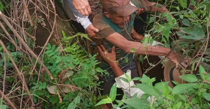 Hombre reportado como desaparecido fue hallado vivo dentro de una alcantarilla