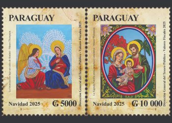 6000 estampillas navideñas están en circulación