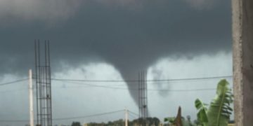 Fenómeno con características de tornado causó destrozos en el Este