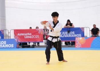 El taekwondista Taekyo Priore logró la 11ma medalla de Paraguay en los Juegos Bolivarianos 2025