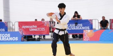 El taekwondista Taekyo Priore logró la 11ma medalla de Paraguay en los Juegos Bolivarianos 2025