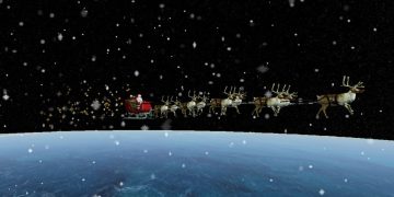 Papá Noel, vigilado paso a paso por satélites de EE.UU y Canadá