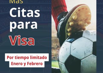 Embajada norteamericana duplica fechas para programar entrevistas de visa