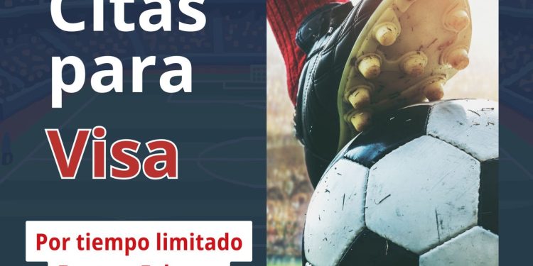 Embajada norteamericana duplica fechas para programar entrevistas de visa