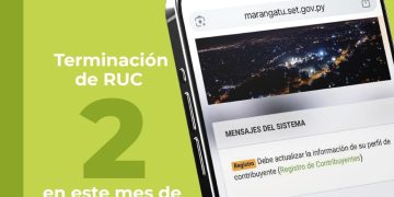 Contribuyentes con terminación de RUC «2» deben actualizar sus datos en diciembre