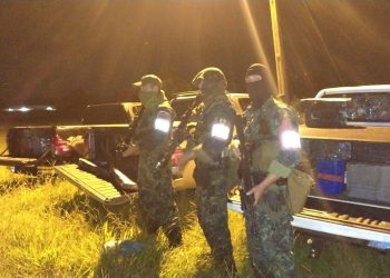 Convoy narco con vehículos que cayó en Saltos del Guairá «no es de alias Macho», aseguran